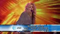 American Idol Season 7 Brooke White Top 12 Females