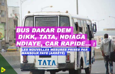 URGENT - Ndogal yii nguur gui dieul si walou transport.. De nouvelles mesures pour le transport