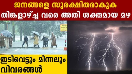 Heavy Rain Expected In Kerala, Yellow alert declared in 10 districts