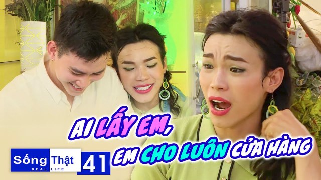 Sống Thật–Real Life|Tập 41: Ty Thy vừa đâm đu đủ vừa thả thính cực căng khiến Minh Tuân thẹn thùng