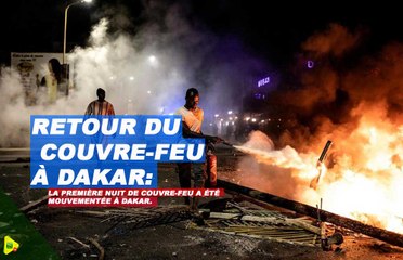 Route barrée, matelas brûlés. : Les images des contestations du couvre-feu aux Parcelles Assainies