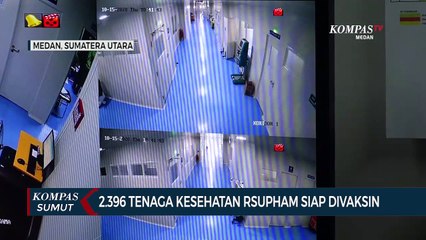 Nakes RS Adam Malik Siap Divaksin