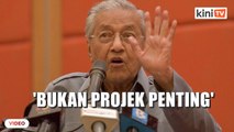 'HSR bukan projek penting, boleh tunggu 10 atau 20 tahun lagi'