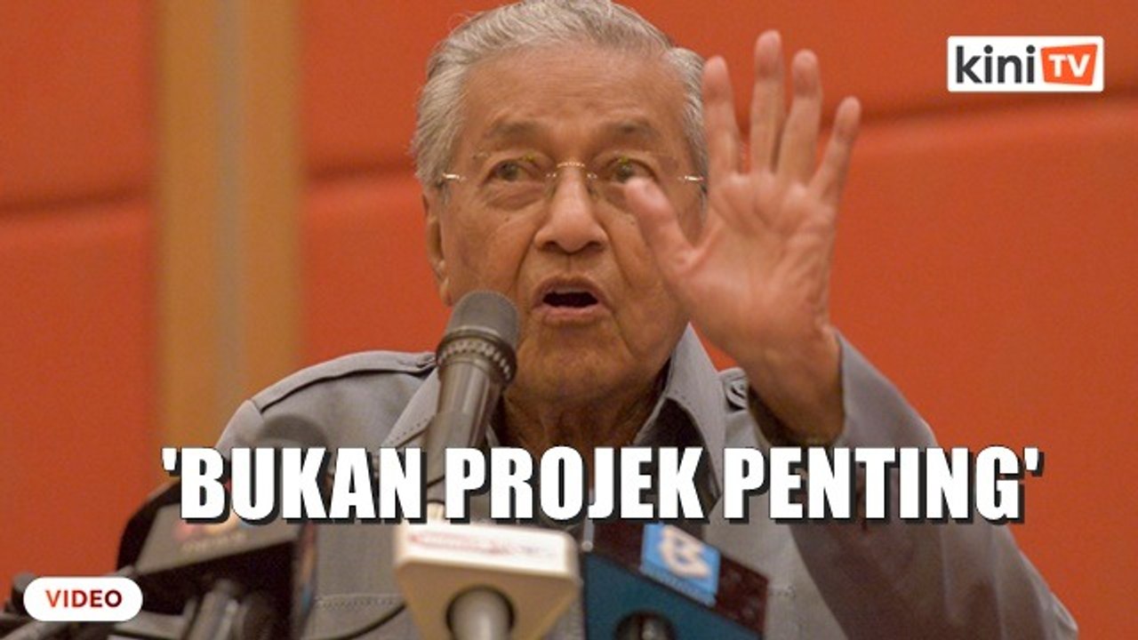 'HSR bukan projek penting, boleh tunggu 10 atau 20 tahun lagi'