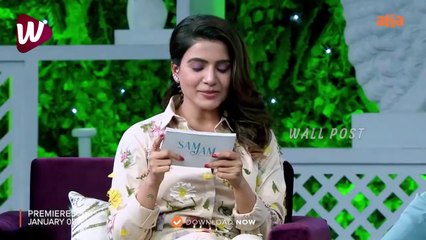 Sam Jam With Naga Chaitanya SUPER FUN _ Samantha Akkineni _  Sam Jam new Promo _ Wall Post