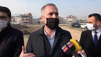 Akhisar Mahallesinde 3 Km’lik yeni yol açılıyor