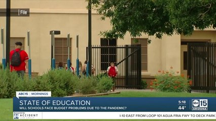 Will Arizona schools face budget problems due to the pandemic?