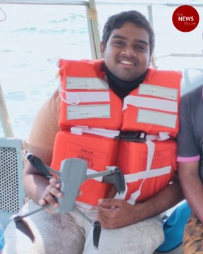 Engineering student helps rescue 4 Kerala fishermen stuck at sea, with a drone