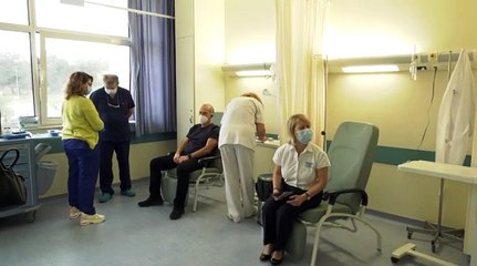 Εμβολιασμός στο νοσοκομείο Χαλκίδας