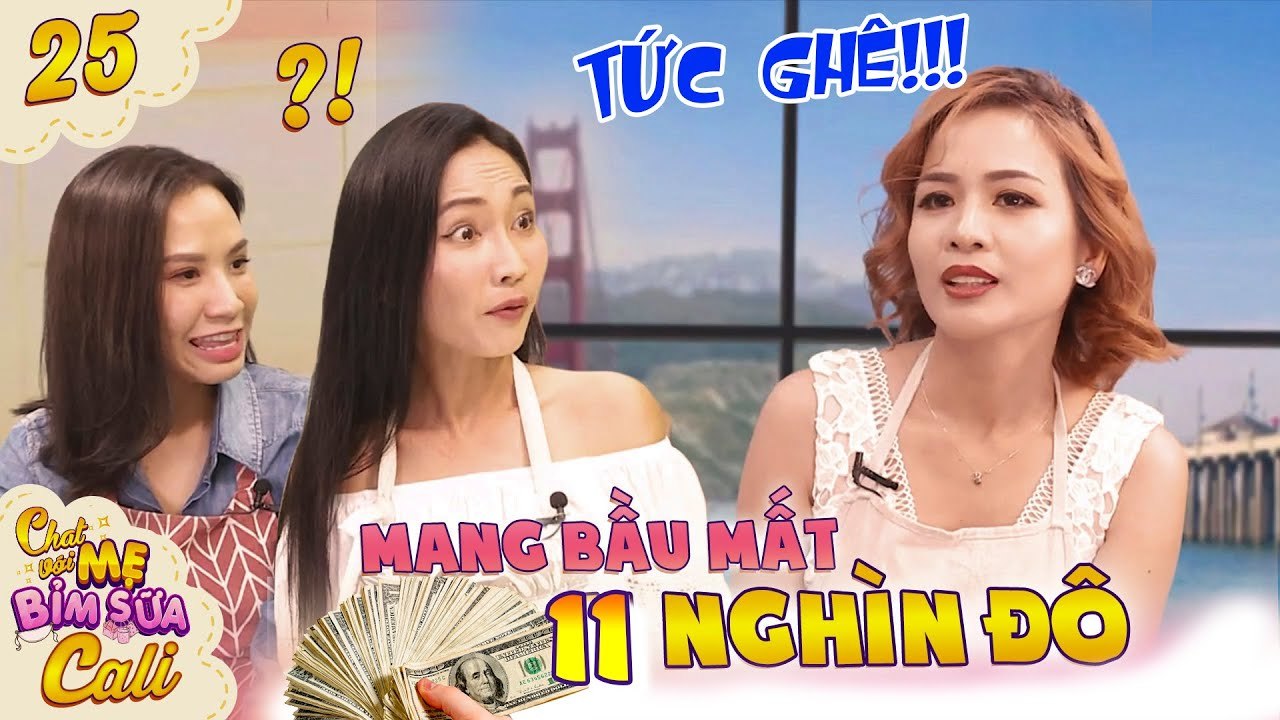 Chat Với Mẹ Bỉm Sữa Cali #25 IMẹ bỉm MẤT TRẮNG 11 NGHÌN ĐÔ vì có bầu - đi đẻ vui vẻ TỈNH NHƯ ĐI CHƠI