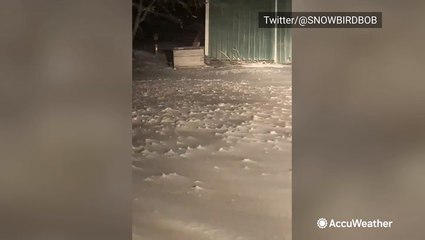 Winter storm drops several inches of snow in Arkansas
