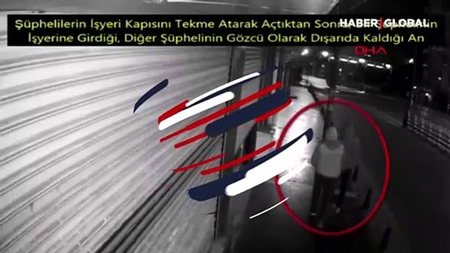 Cep telefonu hırsızlarını güvenlik kamerası ele verdi