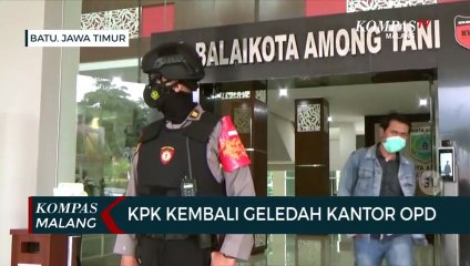 KPK Kembali Geledah Kantor OPD di Kota Batu
