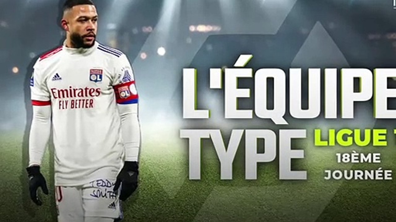 L'ÉQUIPE TYPE DE LA 18ÈME JOURNÉE DE LIGUE 1