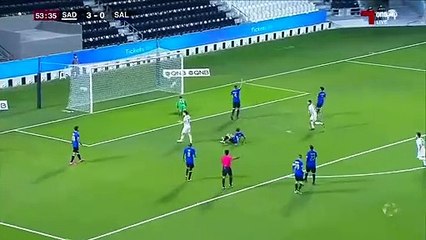 2eme passe décisive de Bounedjah vs Al Sailiya