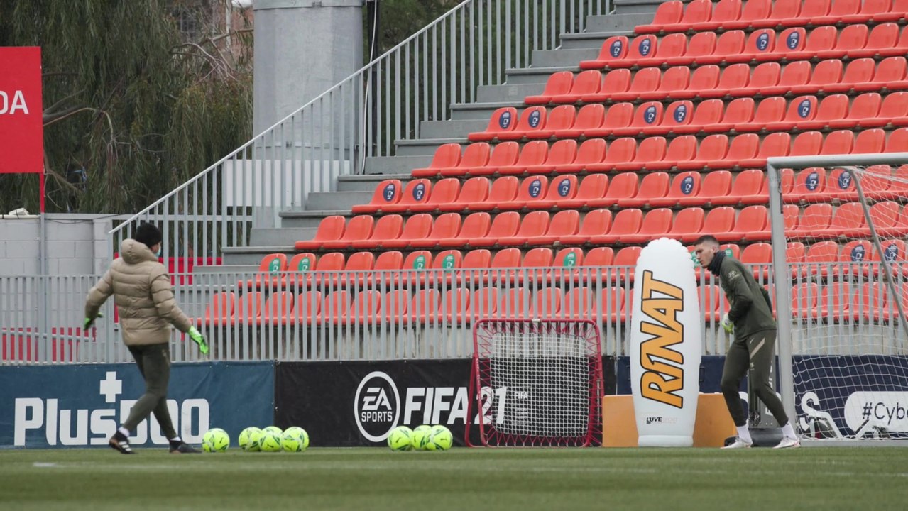 El Atlético de Madrid se entrena pensando en el Athletic