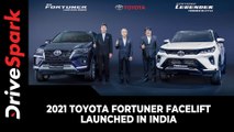 2021 Toyota Fortuner Facelift Launched In India | Prices, Specs, Variants & All Other Details
