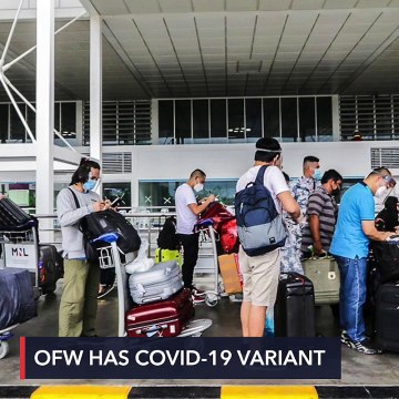 DOH confirms HK passenger with new COVID-19 variant an OFW