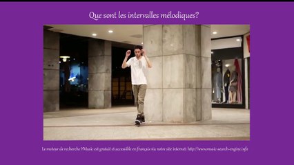 MOTEUR DE RECHERCHE MUSICAL YMUSIC - DISTRIBUTION DES INTERVALLES MELODIQUES
