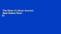 The Giver (1) (Giver Quartet)  Best Sellers Rank : #3