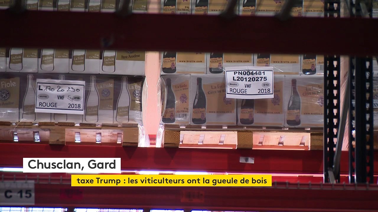 Taxe Trump sur le vin : la gueule de bois des viticulteurs français