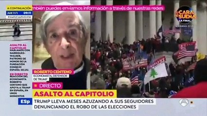 ROBERTO CENTENO CONFIRMA que fueron los ANTIFA los que ATACARON el CAPITOLIO