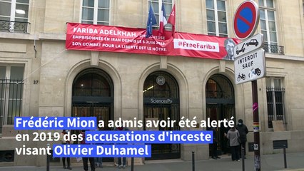 Affaire Duhamel: des étudiants de Sciences Po réclament la démission de leur directeur