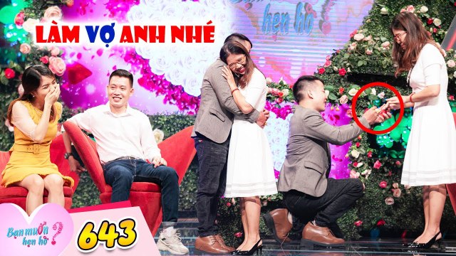 Bạn Muốn Hẹn Hò #643 | Thấy cô gái ĐẸP NHƯ TIÊN GIÁNG TRẦN, anh sếp ngồi dưới GIÀNH BẤM NÚT hẹn hò