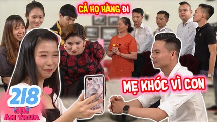 Hẹn Ăn Trưa #218 I Cặp đôi đi hẹn hò, DẮT CẢ HỌ HÀNG lên sân khấu khiến bà mối Cát Tường CHOÁNG NGỢP