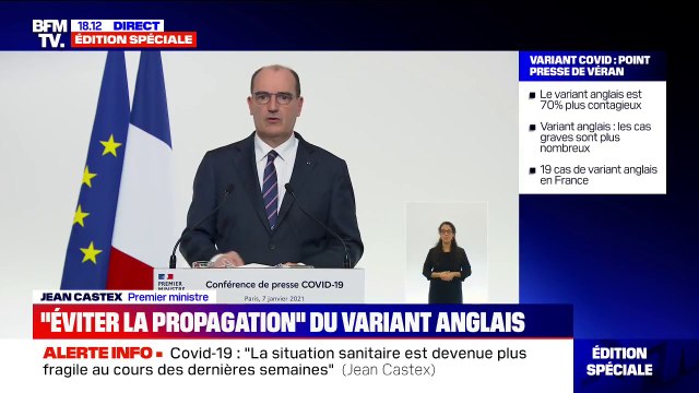 Jean Castex: Tous les établissements qui sont aujourd'hui fermés le resteront jusqu'à la fin de ce mois