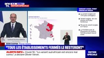 Jean Castex: le couvre-feu pourrait être avancé à 18h dans 10 départements et entrer en vigueur 