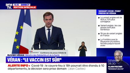 Olivier Véran: "Faites-vous vacciner, aidez vos proches à se faire vacciner"