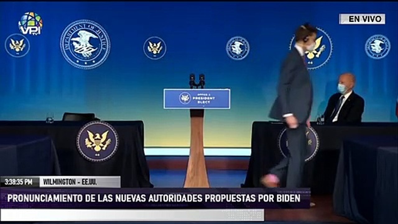 En Vivo desde Wilmington - Pdte. electo Biden se pronuncia ante hechos ocurridos en el congreso