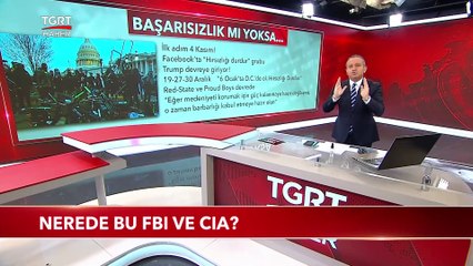 Nerede Bu FBI ve CIA? - Ekrem Açıkel ile TGRT Ana Haber - 7 Ocak 2021