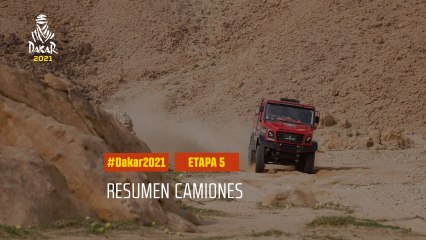 #DAKAR2021 - Etapa 5 - Riyadh / Al Qaisumah - Resumen Camión