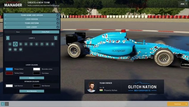 Motorsport Manager PC Career Gameplay | Our Very Own F1 Team! | A NEW team & our First GP.. Ep 01...
