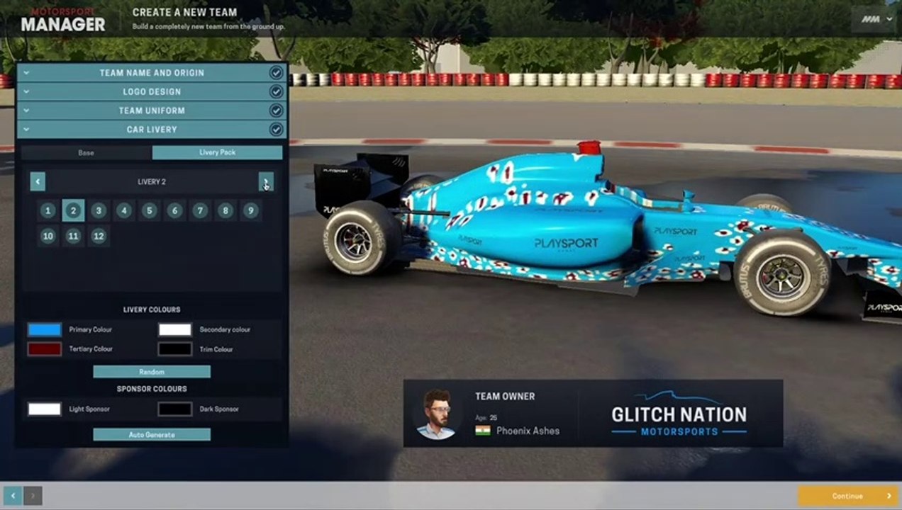 Motorsport Manager PC Career Gameplay | Our Very Own F1 Team! | A NEW team & our First GP.. Ep 01...
