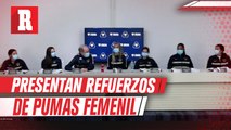 Pumas presentó a las refuerzos de su equipo femenil