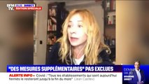 La comédienne Sylvie Testud appelle à se faire vacciner pour sortir de cette situation 