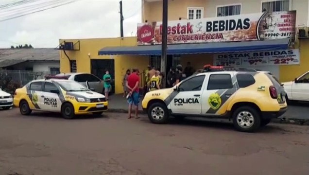 Durante tentativa de assalto, comerciante é baleado, na Rua Maracaí, no Jardim Colonial