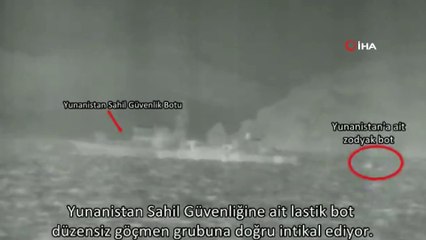 Yunanistan unsurları 28 göçmeni böyle ölüme terk etti