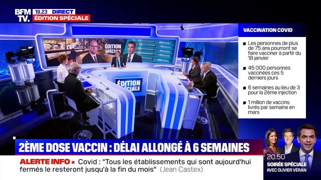 Jean Castex : la vaccination, la priorité numéro 1 - 07/01