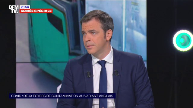 Olivier Véran: Ce variant anglais, je le traite presque comme un virus différent