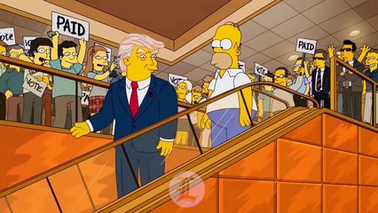 Los Simpson también predijeron el asalto al Capitolio de Estados Unidos