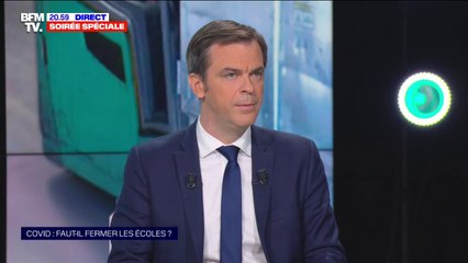 Olivier Véran: "Entre le moment où le variant est apparu en Angleterre et celui où il est devenu majoritaire, il a fallu deux mois"