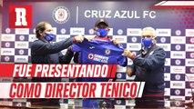 Juan Reynoso fue presentado oficialmente como DT de Cruz Azul