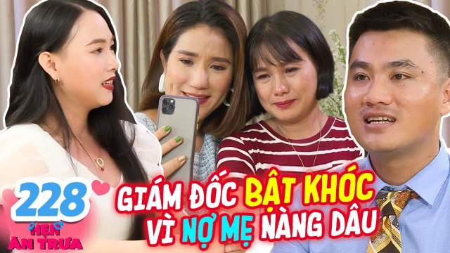 Hẹn Ăn Trưa #228 |Chàng giám đốc LÉN MẸ đi hẹn hò, bật khóc nức nở VÌ BẠN GÁI làm Cát Tường ĐAU LÒNG