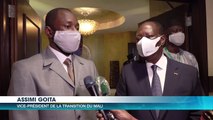 Le Président Alassane Ouattara accorde une audience au Vice-President de la Transition au Mali