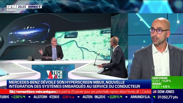 Julien Vely (Mercedes-Benz France) : Mercedes-Benz dévoile son Hyperscreen MBUX, nouvelle intégration des systèmes embarqués au service du conducteur - 07/01