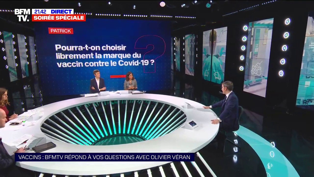 Olivier Véran: "S'ils sont les mêmes indications et les mêmes contre-indications, les vaccins seront proposés indistinctement"